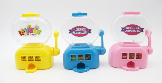 Lottery machine candy toy